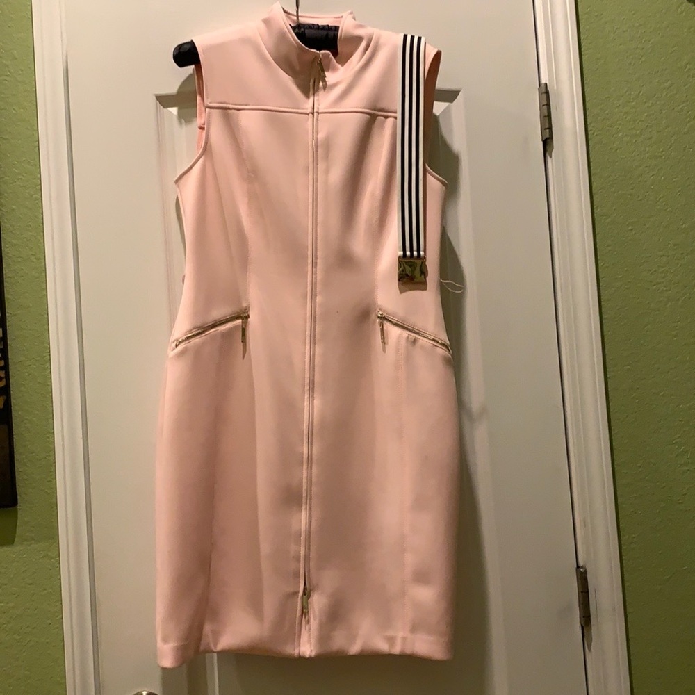 Tommy Hilfiger Dress| With black and white belt|